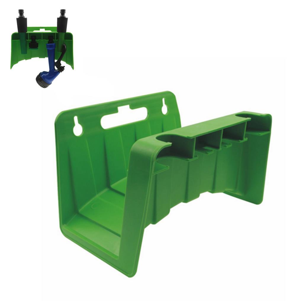 Стойка для хранения садового шланга, держатель для распылительной головки, настенный держатель для полива, садовый фитинг