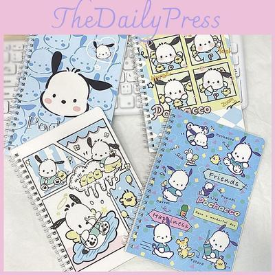 Милая тетрадь на спирали формата А5 с собачкой Парача, высококачественный мультяшный блокнот для студентов, оптом