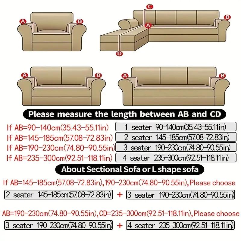 1 эластичный чехол для дивана с принтом, в комплекте все необходимое, противоскользящий, устойчивый к воздействию пыли и кошек, прочный, можно мыть, подходит для декора и защиты домашнего дивана.