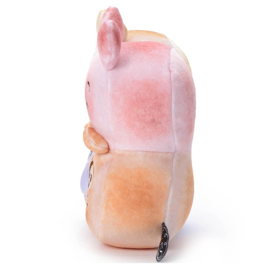 Takara Tomy Arts Плюшевые игрушки Nui Pan с персонажами Диснея (Маленький) - Рви-хлеб, Пух, Пятачок, Иа, и Тигра, Прибл.. Высота 14 см