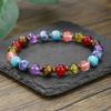 With 7 Colors For Women Men 1PC Stone Bracelet Adjustable Beaded Design Natural Stone Perfect Gift Fashion Jewelry Bracelet Accessories