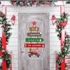 Christmas New Door Hanging Christmas Holiday Party Atmosphere Decoration Hanging Door Sign Customization