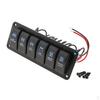 1 Piece 6- Rocker Switch Suitable for 12 / 24V The
