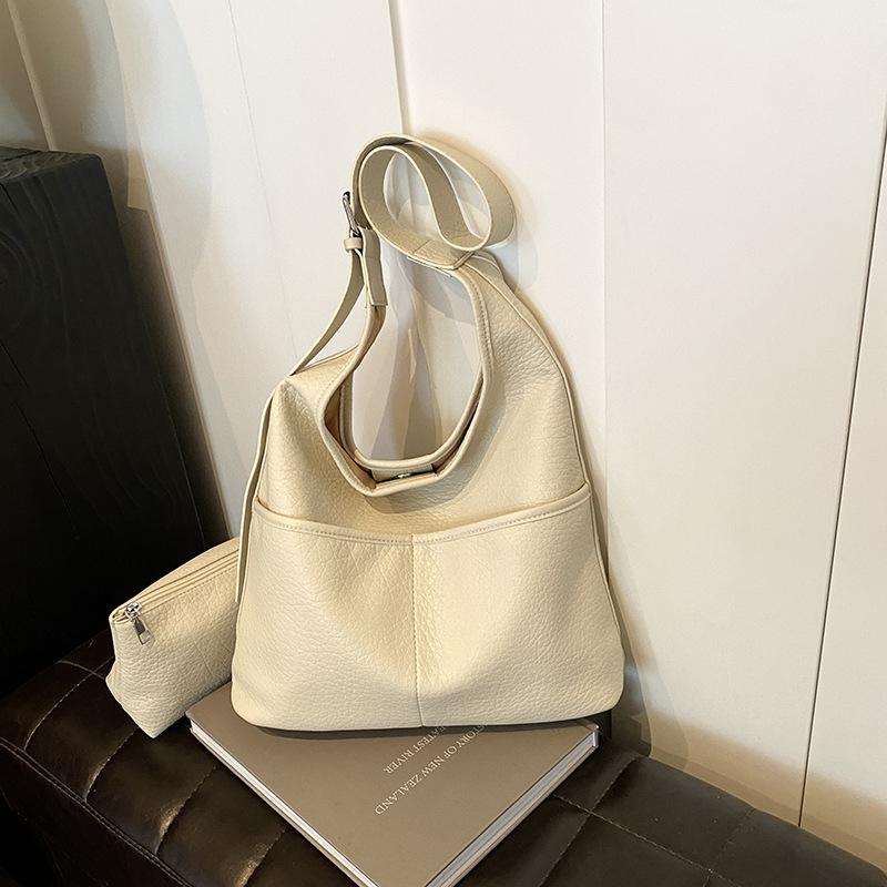 Сумка-ведро женская 2024 года, новая модная высококачественная сумка для поездок на работу подмышкой, большая вместительная сумка через плечо, большая сумка-мессенджер