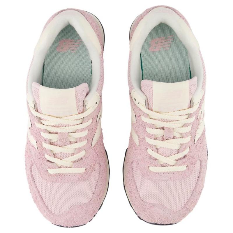 New Balance 574 Women Pink Low Top Casual Running Shoes WL574CPP