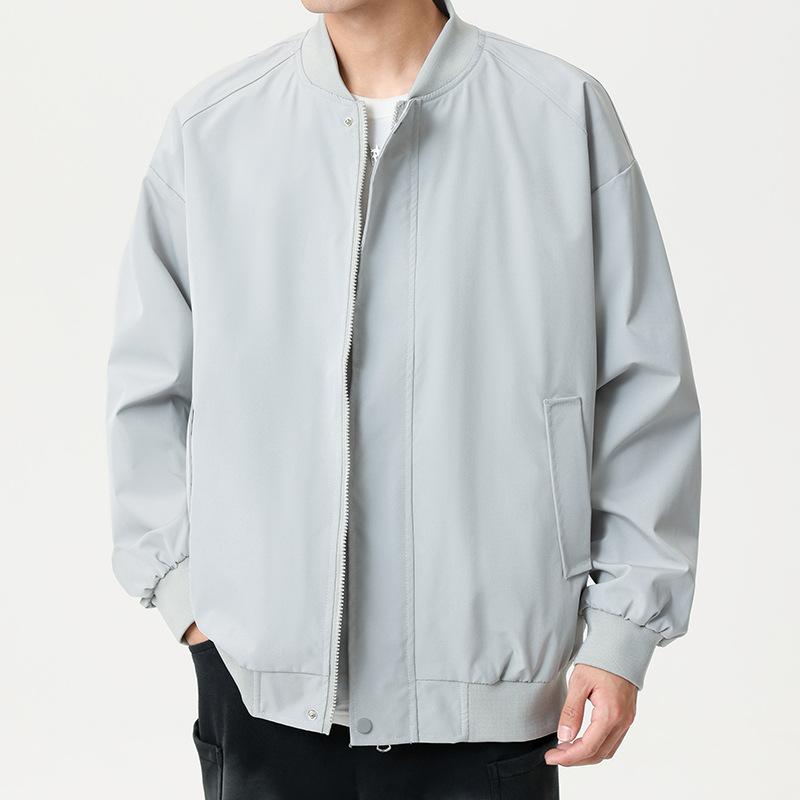 American Bomber Jacket Men's Spring and Autumn High-end Jacket High Street Baseball Jersey