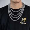 Хип-хоп ожерелье из нержавеющей стали, японская пряжка, круглое полированное, плотное, из титановой стали, кубинское ожерелье, мужской браслет, аксессуары
