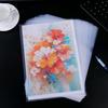 30 Pcs Clear File Folders A4 Letter Size Transparent L-Type Document Case Plastic Paper Sleeves for Office School Supplies