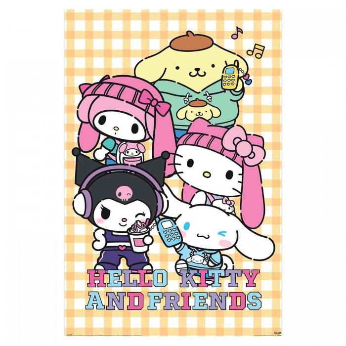 Hello Kitty & Friends Sanrio Pop Poster