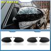E90 E91 Черный стильный чехол M3 E81 E82 E87 E88 для BMW 1 3 серии E92 E93 из углеродного волокна M Look, крышка заднего зеркала, автомобильные аксессуары