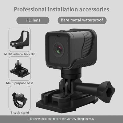 Спортивная камера высокого разрешения 1080P, водонепроницаемая, с WiFi, видеорегистратор для мотоцикла, велосипедного шлема, мини-камера для активного отдыха, экшн-камера