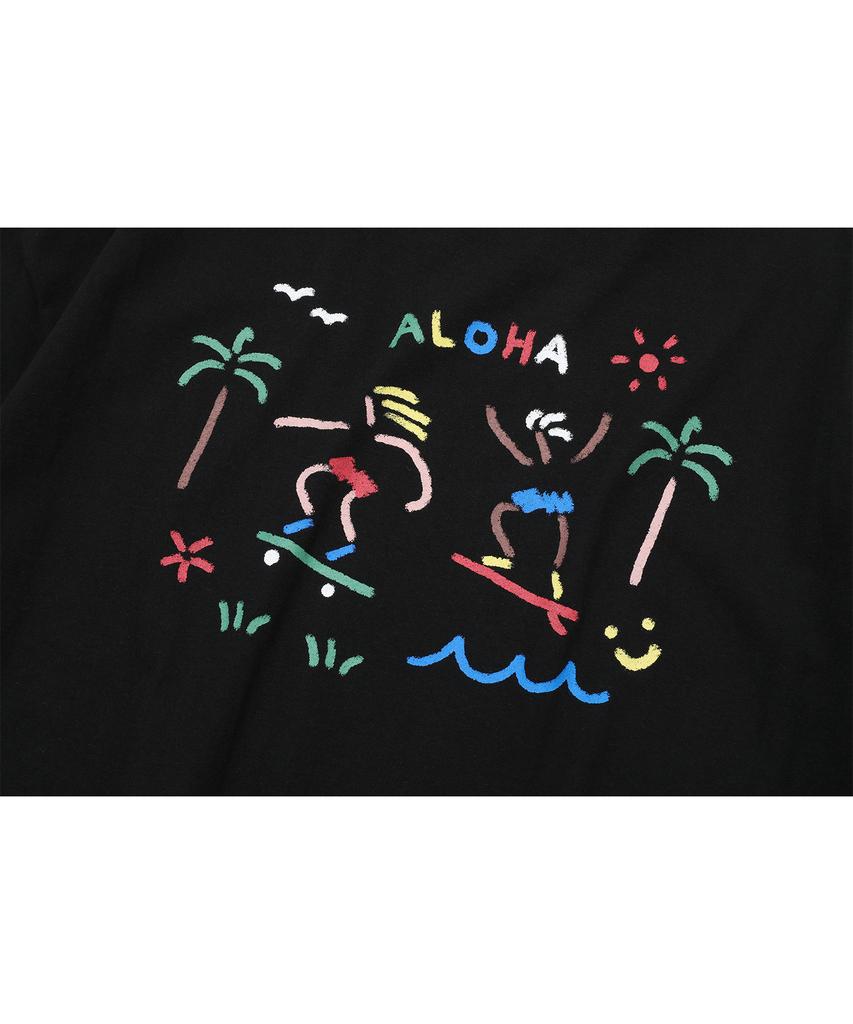 CPGN STUDIO Ola Crayon Short Sleeve T-Shirt Black