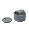 Hexagonal Silicone Coaster Set With Nonslip Base And Storage Box For Hot Beverages Coffee Teas Mat Office Home Use