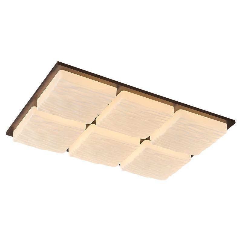 Современный средневековый потолочный светильник из цельного дерева: Черный орех для гостиной, столовой, спальни или кабинета