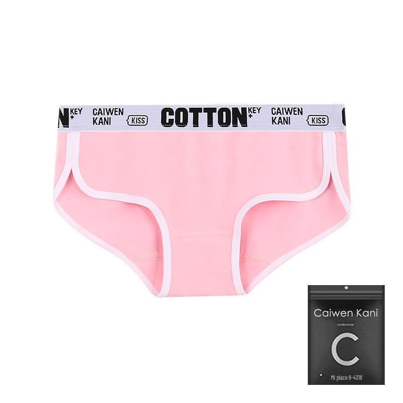 Женский хлопковый бюстгальтер пуш-ап без косточек и комплект трусиков-треугольников