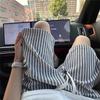 Летние спортивные шорты с высокой талией, свободные, повседневные, с эластичным поясом