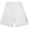 Li Ning Sports Lifestyle Series Letter Mid Waist Straight Loose Comfortable Universal Five Point Casual Shorts Men shorts Light-Floral-Gray AKSU871-2