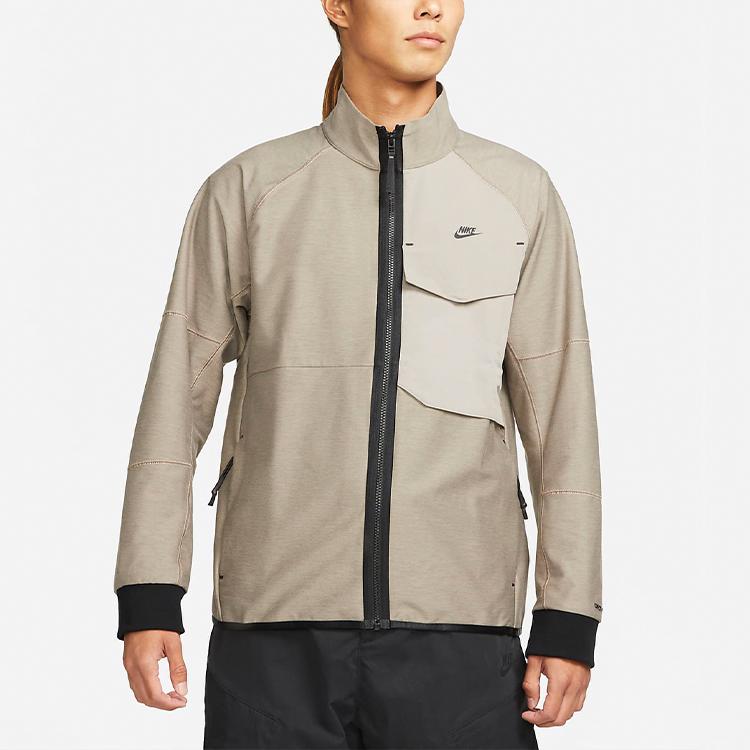 Nike Dri-FIT Tech Pack Hybrid Casual Jacket Men Outerwear Moon-Fossil-Grey DD6595-087