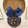 Women's Professional Hair Clip Hair Clip Bow Knot Scarf Hair Net Hair Ornaments