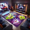1pc Happy Tree Friends3 Print Area Rug - Soft, Washable Non-Slip Indoor Mat for Office Chairs, Living Room, Home Office Decorative Rug
