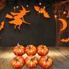 Искусственные тыквы Поддельная пенопластовая тыква Реалистичные принадлежности для вечеринок Украшение Оранжевый для осени Дня благодарения