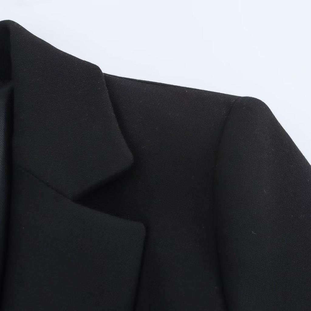 2025 Spring Women's Fashion Slim-Fit Suit & Pants Set with Stylish Shoulder Details