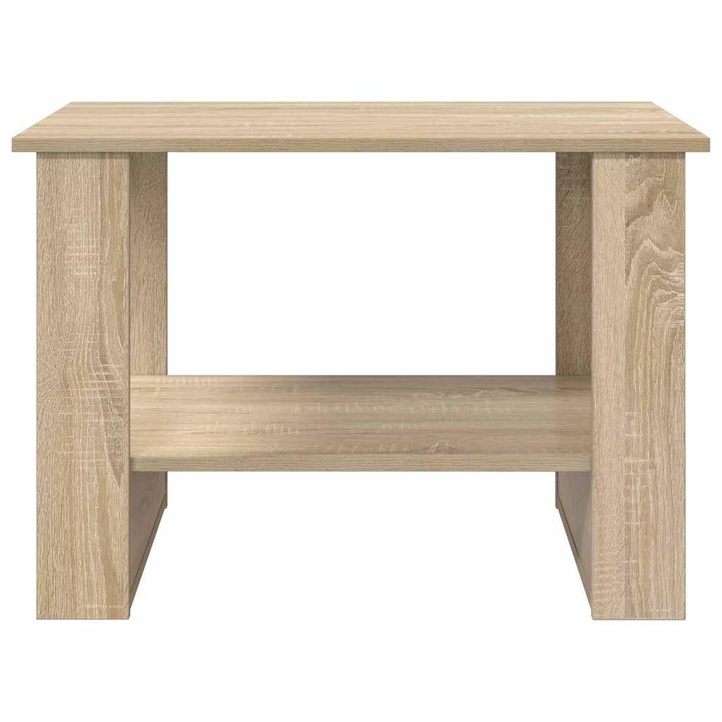 Coffee Table Sonoma Oak 72 x 50 x 50 cm Engineered Wood