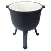 Cast iron cauldron on legs with lid CAST LINE 8 l