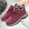 Women's Shoes Autumn and Winter Cotton Shoes Women's Winter TEMU Large Size Velvet Thickened Winter Shoes Velcro Women's Short Boots