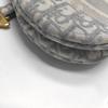 [Б/У] Сумка на плечо Saddle Oblique Classic с вышитым монограммой из канваса - Очень хорошее состояние #2YENFR