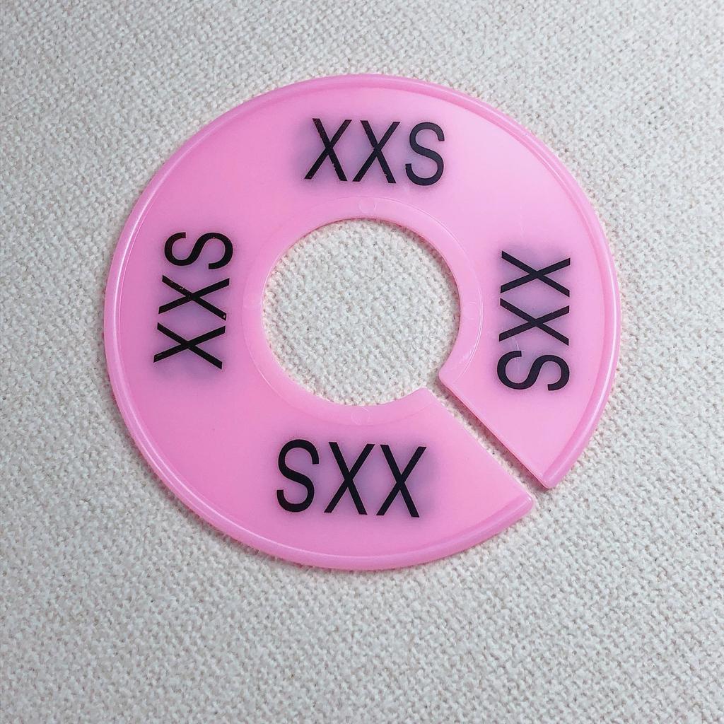 Разноцветные круглые разделительные кольца размеров XXS-XXXL, возможна индивидуальная печать