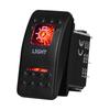 12V Led Boat Switch Red Light Car Switch Waterproof ON OFF/ ON OFF ON / Momentary for Carling NARVA Contura Truck Bus Off Road