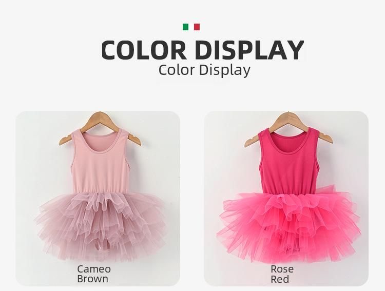 Детское балетное платье-пачка в европейском и американском стиле - Детский танцевальный костюм для выступлений