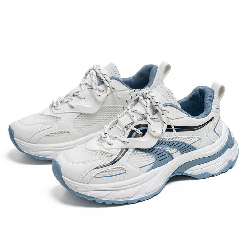 Fashion PU Leather Thick-heeled For Tourism And Hiking Mining Men's Shoes For Home Men Trekking Shoes Sneakers Sports Sabot Tenya