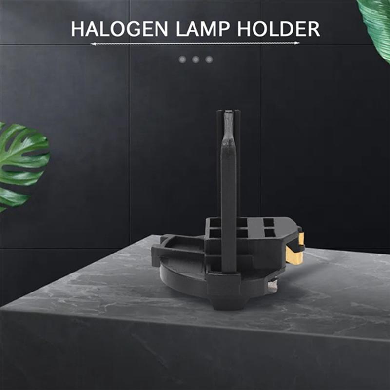 Halogen Lamp Holder 5K0941109 For Golf 6 MK6 7 Light Base Low Head Light Base For Tiguan Touran Sharan SCIROCCO R GTS