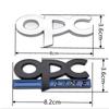 Эмблема OPC Line Значок на решетку радиатора Наклейки на заднюю часть Логотип Для Opel Astra G H J K F Corsa D Zafira B Insignia Mokka Regal Аксессуары