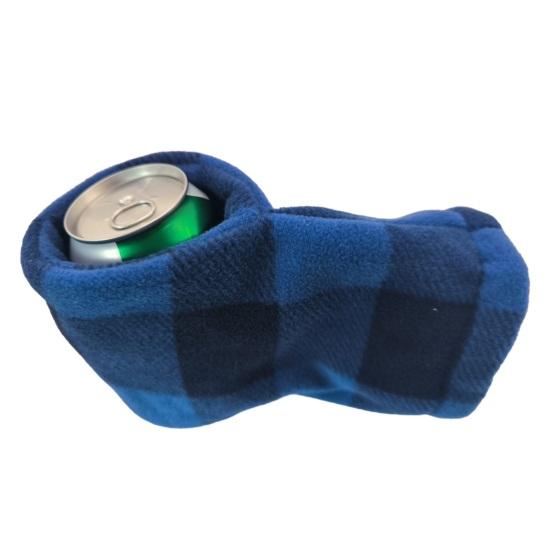 1 шт. Пивная варежка Вязаная Сшитая Варежка для напитков Держатель для пивной банки Варежка Сохраняет руки в тепле Подарок Белый слон Подарок-прикол для любителей пива