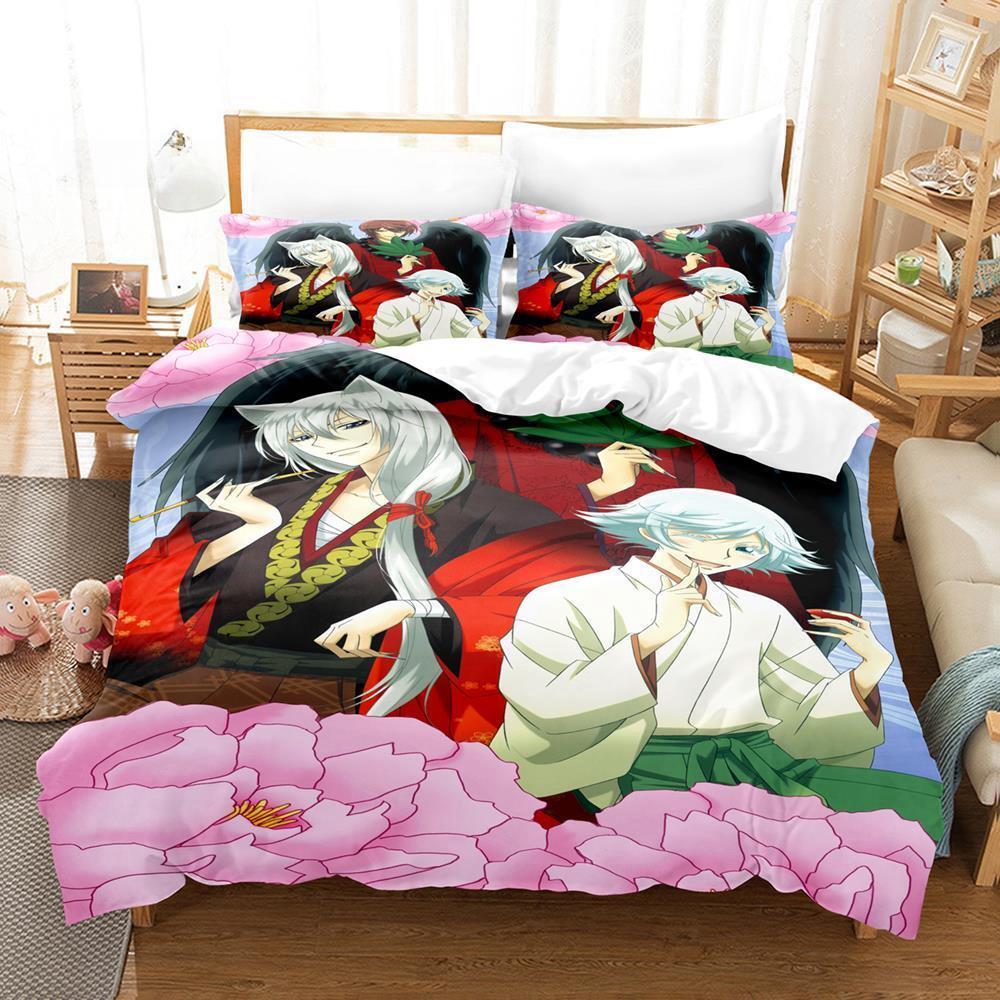 Новый набор постельного белья Kamisama Kiss Tomoe Односпальный Полуторный Двуспальный Кинг-сайз Комплект для кровати Взрослый Детский Спальня Комплекты пододеяльников 3D-принт Аниме