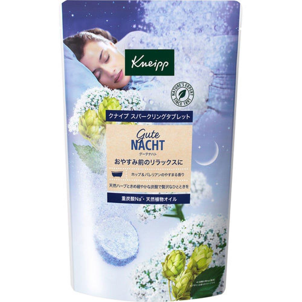 Kneipp Gutenacht Sparkling Tablet Hop   Valerian Scent 50g X 6 Tablets