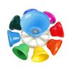 8 Note Hand Bell Percussion Instrument Musical Toy with Sitck for Children Toddler Kids Early