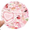 50Pcs Water Resistant Cartoon PVC Sticker Aesthetic Sticker for Water Bottle Laptop Car Scrapbooking Journal Skateboard