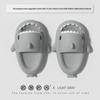 Thick-Soled Shark EVA Slippers for Kids and Parents - Non-Slip, Soft, Indoor Summer Sandals