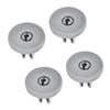 4PCS 40mm Dishwasher Wheel Replacement PP Dishwasher Lower Rack Wheel for AEG Favorit