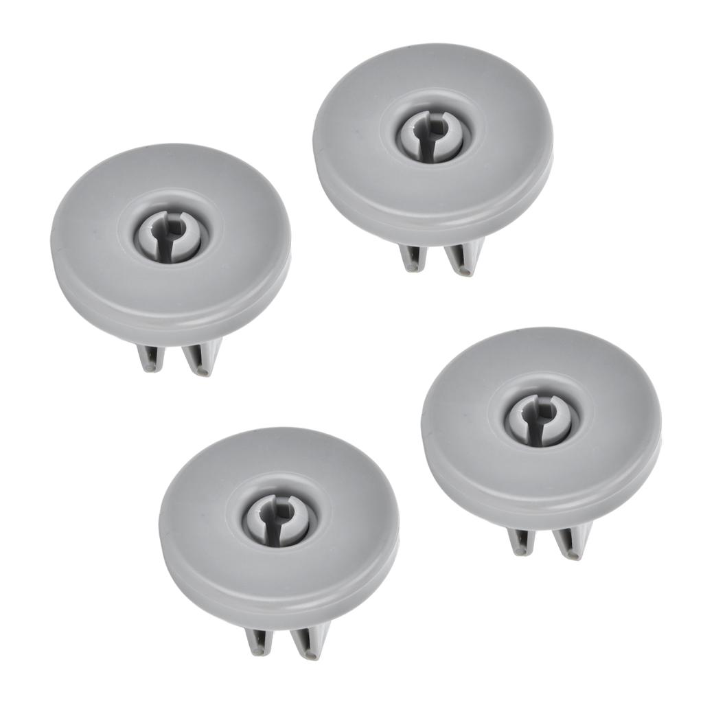 4PCS 40mm Dishwasher Wheel Replacement PP Dishwasher Lower Rack Wheel for AEG Favorit
