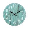 Silent Non Ticking Wall Clocks Battery Operated, Themed Clock For Bathroom Kitchen Home Office Living Room Bedroom