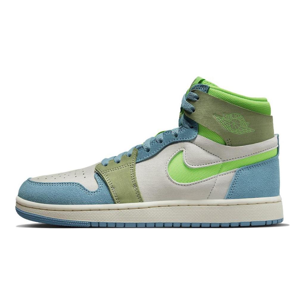 Jordan 1 High Zoom Air Cmft 2 University Blue Volt Женские DV1305-433