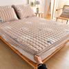 Quilted Bedspread Mattress Cover Printed Non Slip Mattress Protector Dust Cover Bedding Essentials