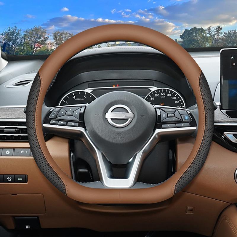 Обмотка на руль автомобиля для Nissan Teana X_trail Qashqai 2019 2020 2026 2026 2026 2026 2026 Автоматическая оплетка на руль