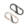 Outdoor Edc Camping Multi-Function Hook Stainless Steel S-Shaped Carabiner Figure 8 Lock Carabiner Backpack