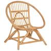 Leo RATTAN CHILDREN' ARMCHAIR, natural rounded seat